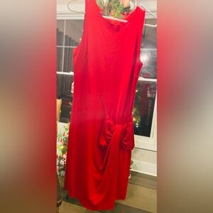 ❤️ Katherine Barclay Vibrant Red Dress ❤️